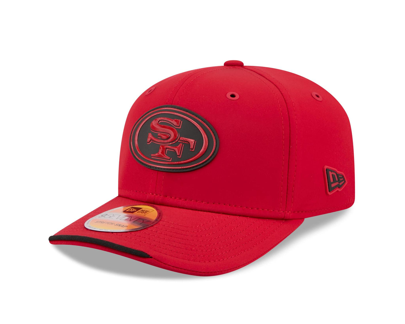 49ers 2026 New Era Men's 9SEVENTY Stretch Snap Sideline Hat