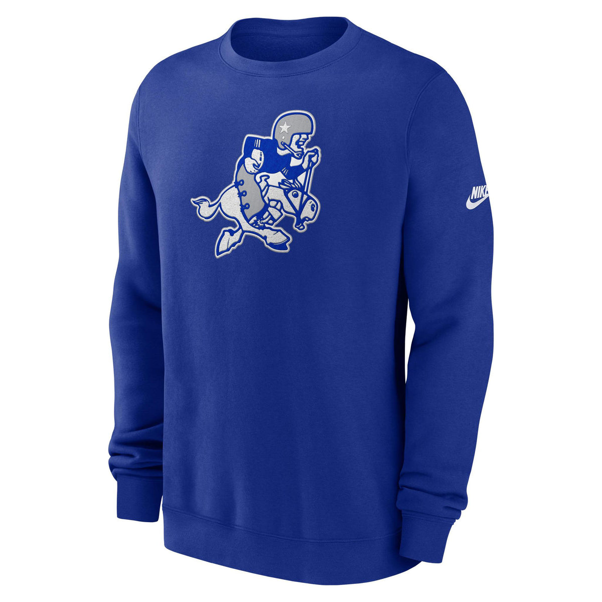 Cowboys 2025 Nike Men's Rewind Club Crewneck Pro Football Hall of Fame