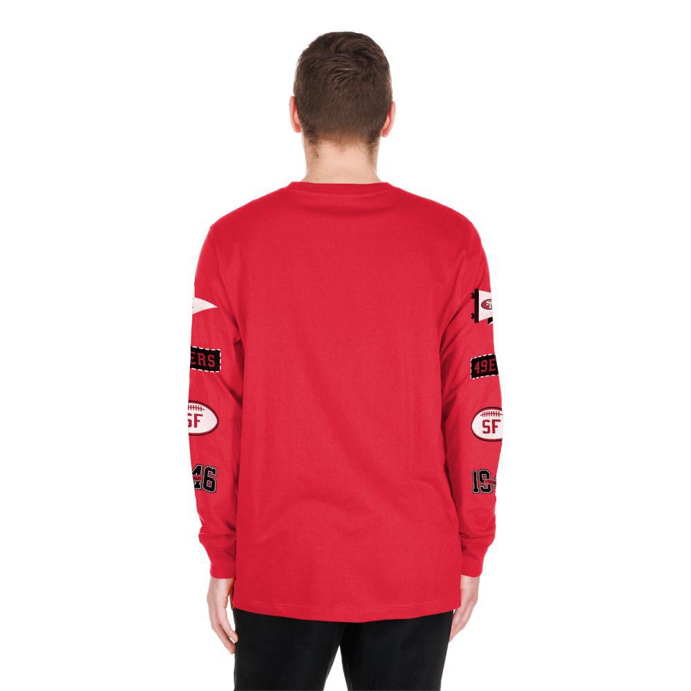 49ers 2025 New Era Men's Long Sleeve T-Shirt