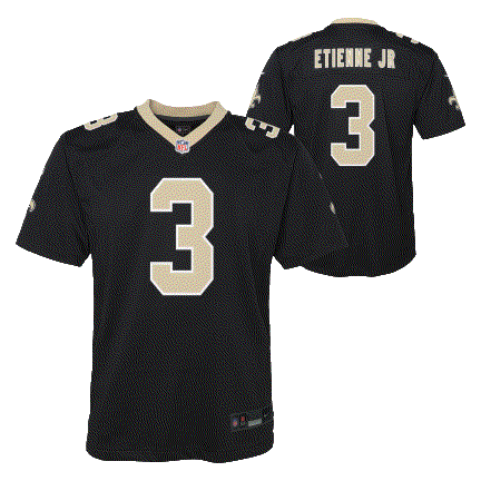 Saints Travis Etienne Youth Nike Game Jersey
