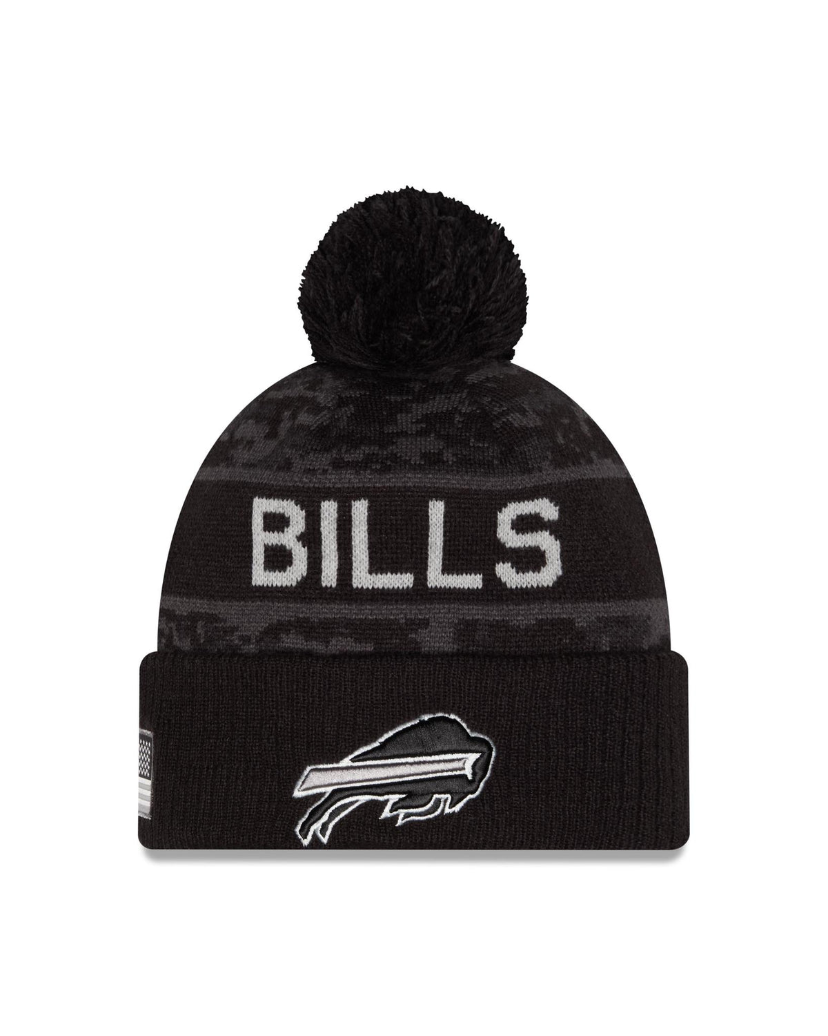 Bills 2026 New Era Men's Salute to Service Knit Pro Football Hall of Fame