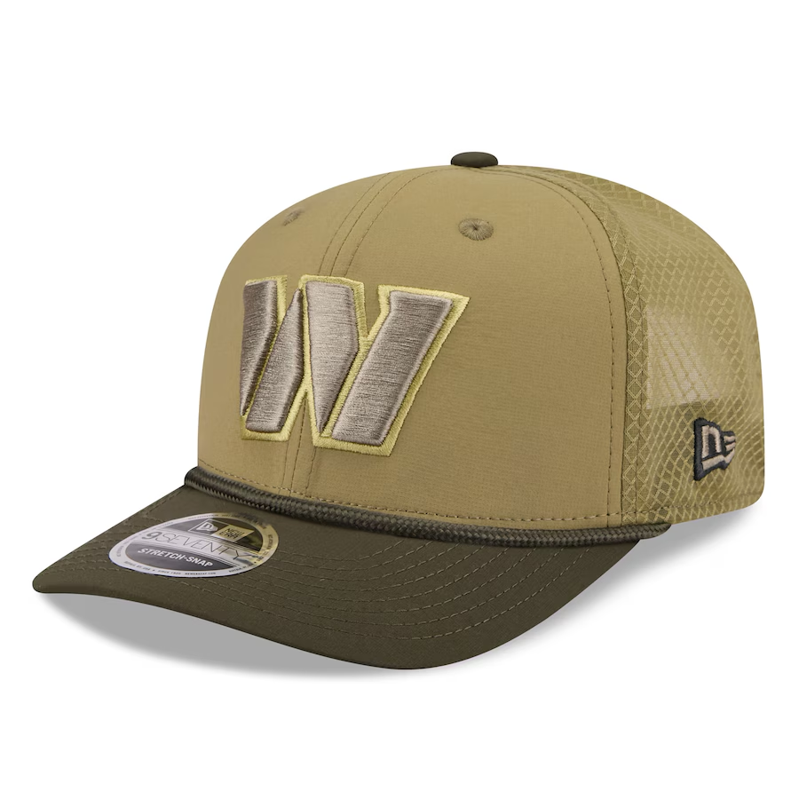 Commanders 2025 New Era Men's 9SEVENTY Salute to Service Hat