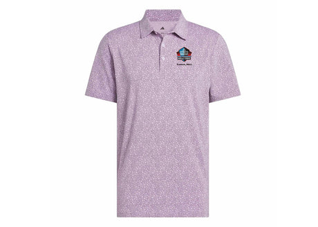 Hall of Fame Men's Adidas Powder Plum Ultimate365 Mini Bunker Polo