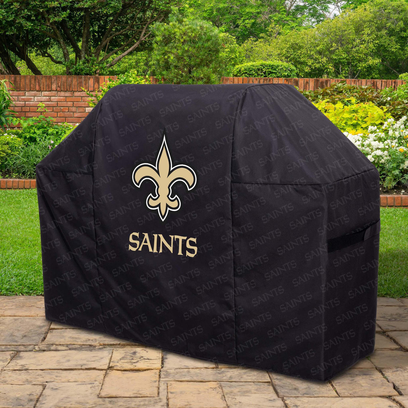 Saints Heavy Duty Grill Cover