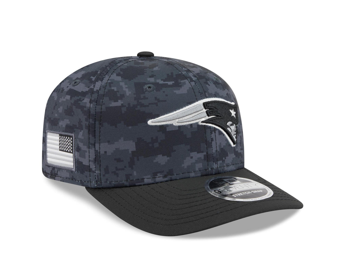 Patriots 2026 New Era Men's 9SEVENTY Salute to Service Hat Pro Football Hall of Fame