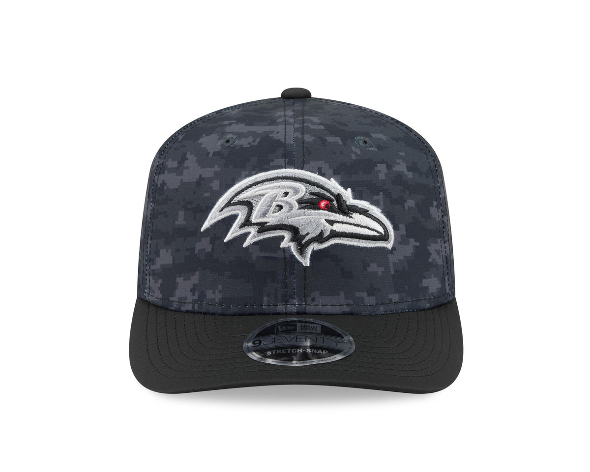 Ravens 2026 New Era Men's 9SEVENTY Salute to Service Hat Pro Football Hall of Fame