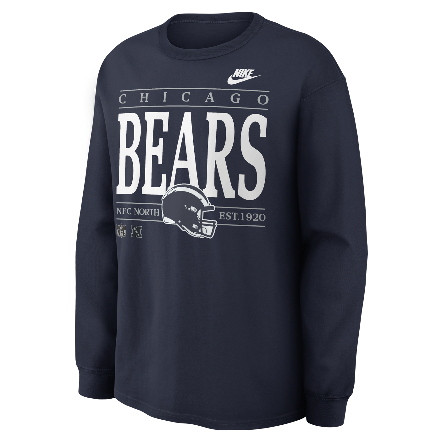 Bears 2026 Nike Men's Nike Max 90 Long Sleeve T-Shirt