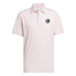 Hall of Fame Men's Adidas Clear Pink Ultimate365 Mini Bunker Polo