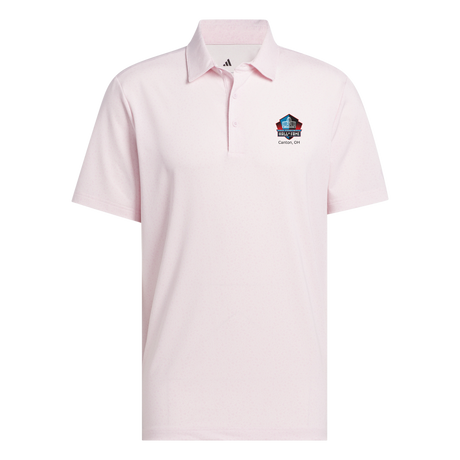 Hall of Fame Men's Adidas Clear Pink Ultimate365 Mini Bunker Polo