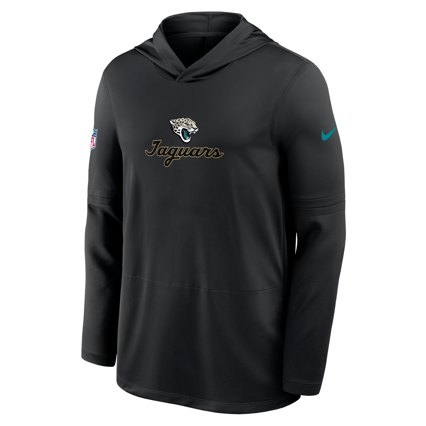 Jaguars 2026 Nike Men's Rivalries Collection Sideline Dri-FIT Long-Sleeve Hooded Top