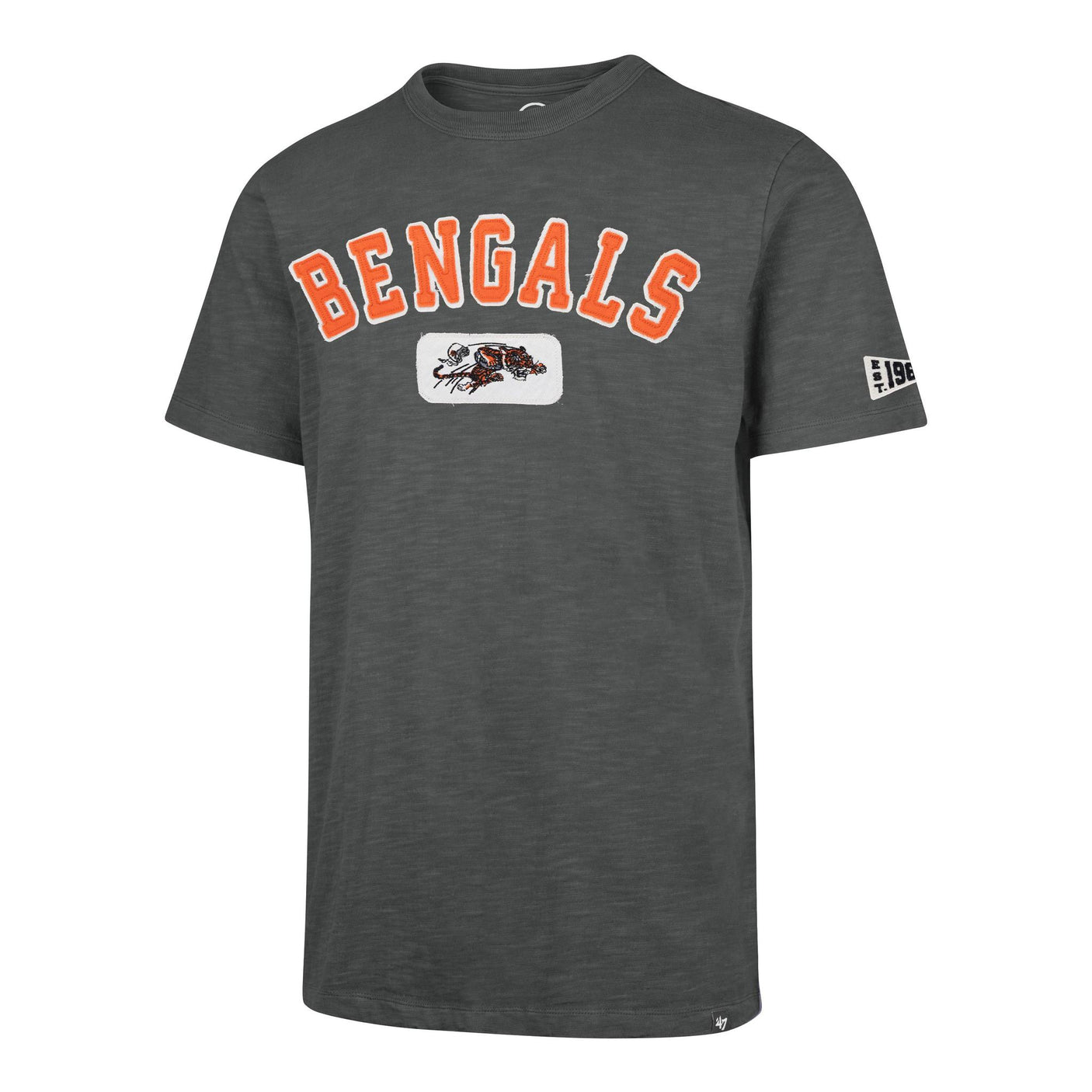 Bengals 2026 '47 Brand Men's Historic Heavy Slub T-Shirt