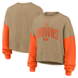 Browns 2025 Nike Women's Rewind Oversized Sweatshirt