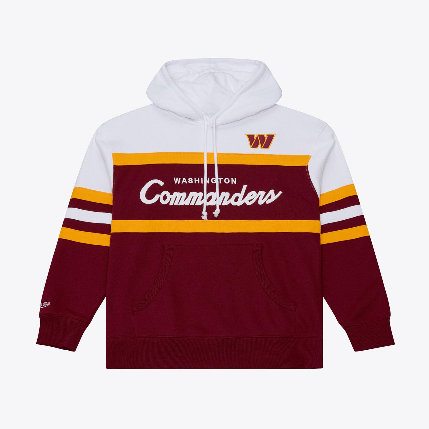 Commanders 2026 Mitchell & Ness Men's NFL Head Coach Hoodie (10301147316500)
