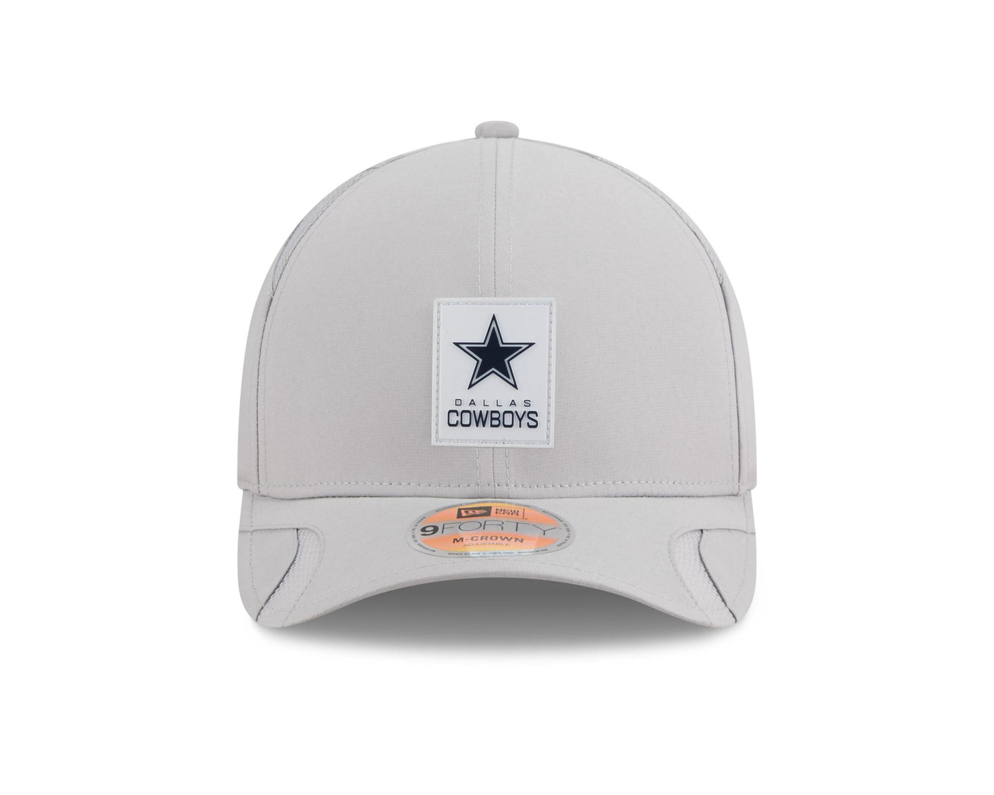 Cowboys 2025 New Era Men's 9FORTY Grey Sideline Hat