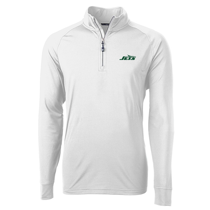 Jets Adapt Eco Knit Recycled 1/4 Zip Pullover Jacket