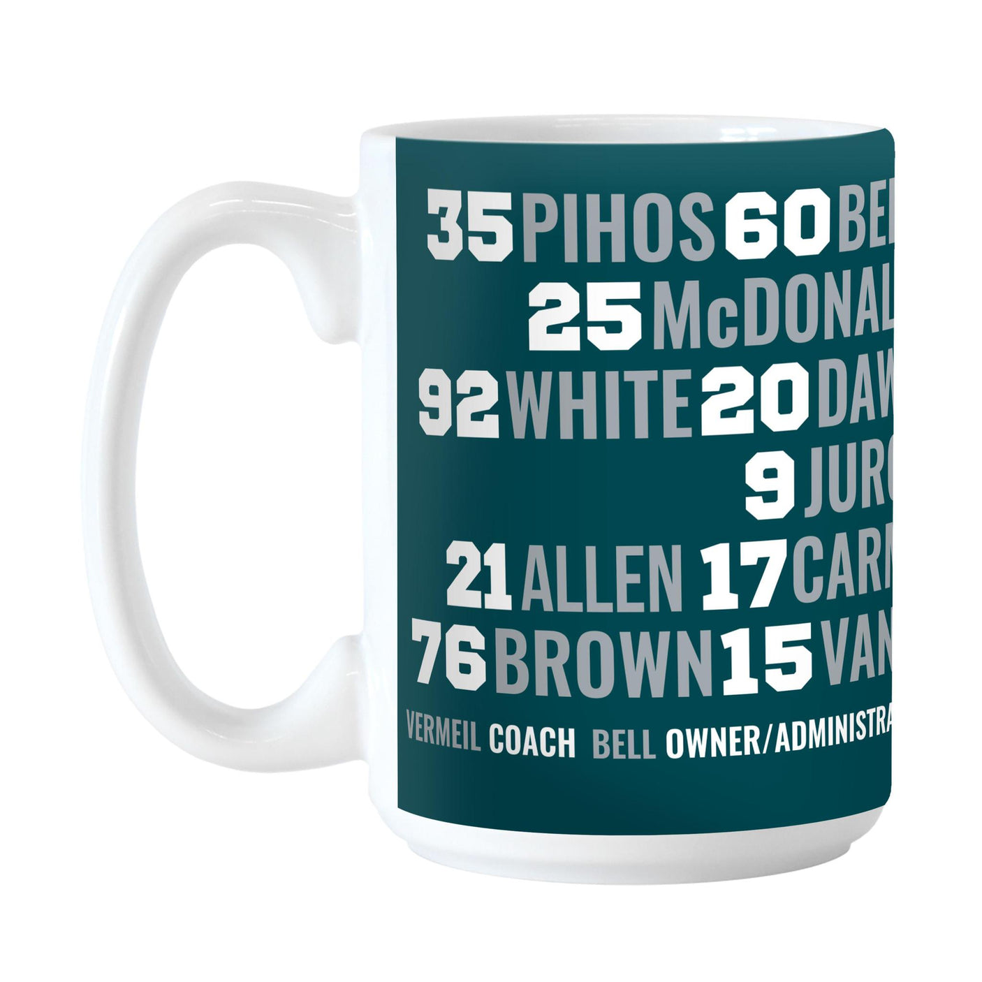 Eagles 2025 Hall of Famers Mug