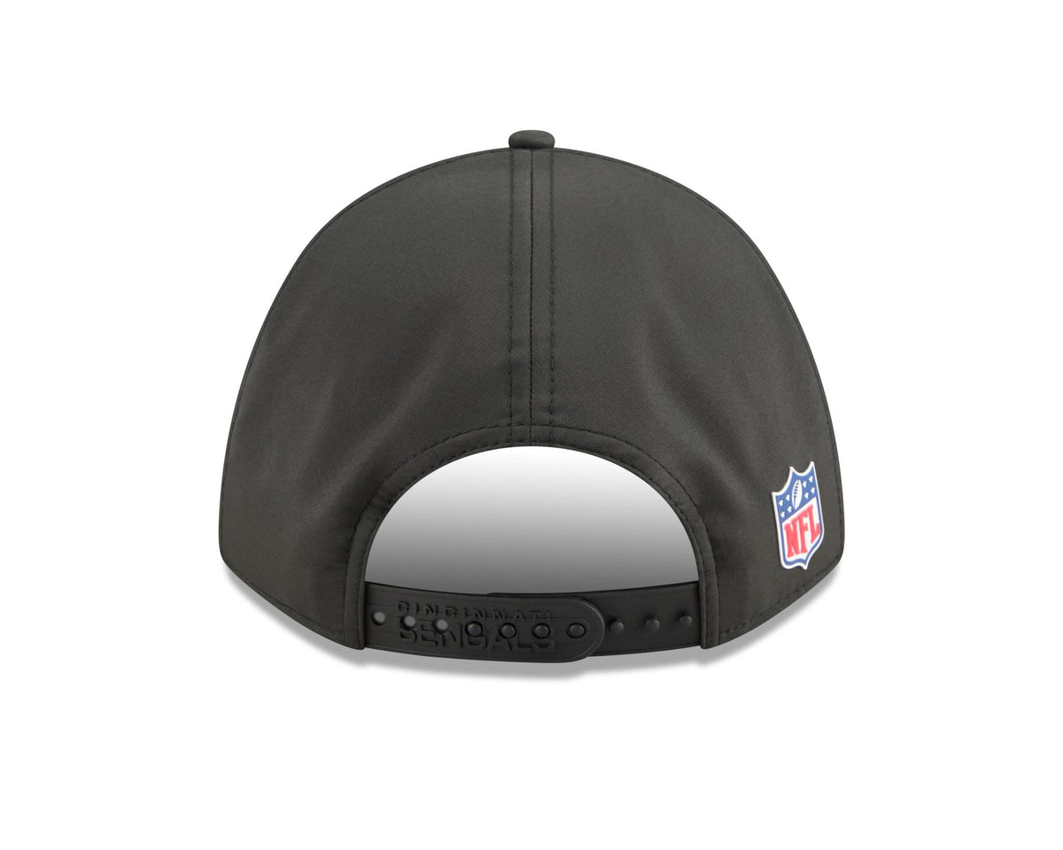Bengals 2025 New Era Men's 9FORTY Sideline Hat Pro Football Hall of Fame