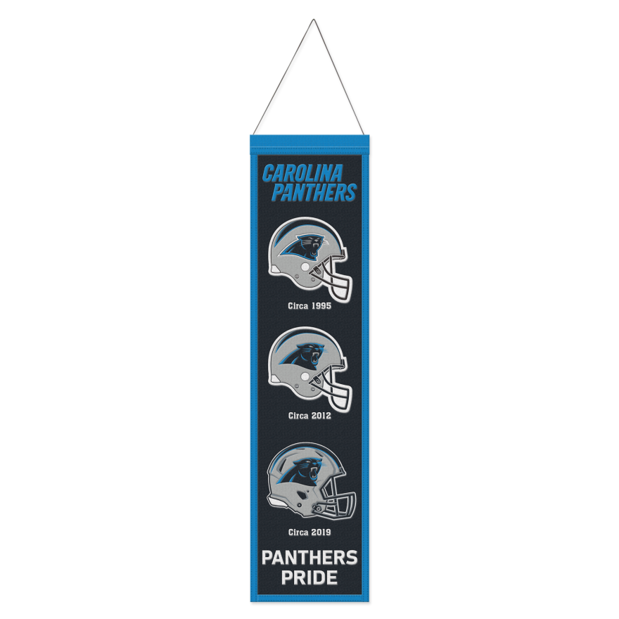 Panthers Evolution Banner Pro Football Hall of Fame