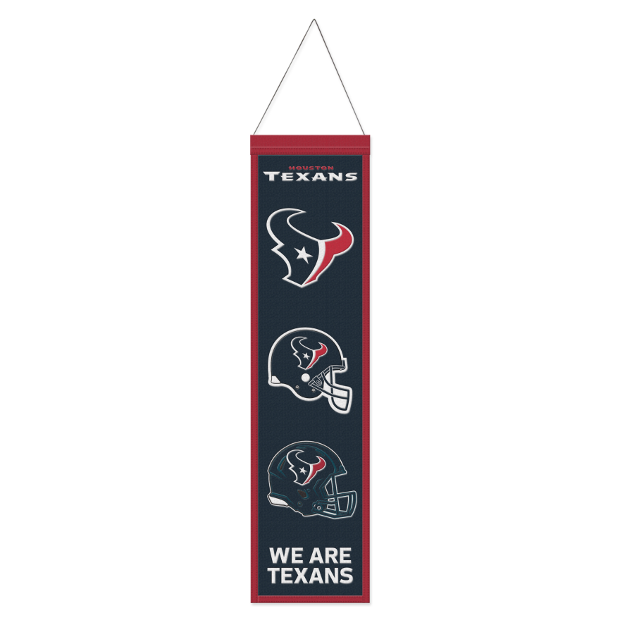 Texans Evolution Banner Pro Football Hall of Fame