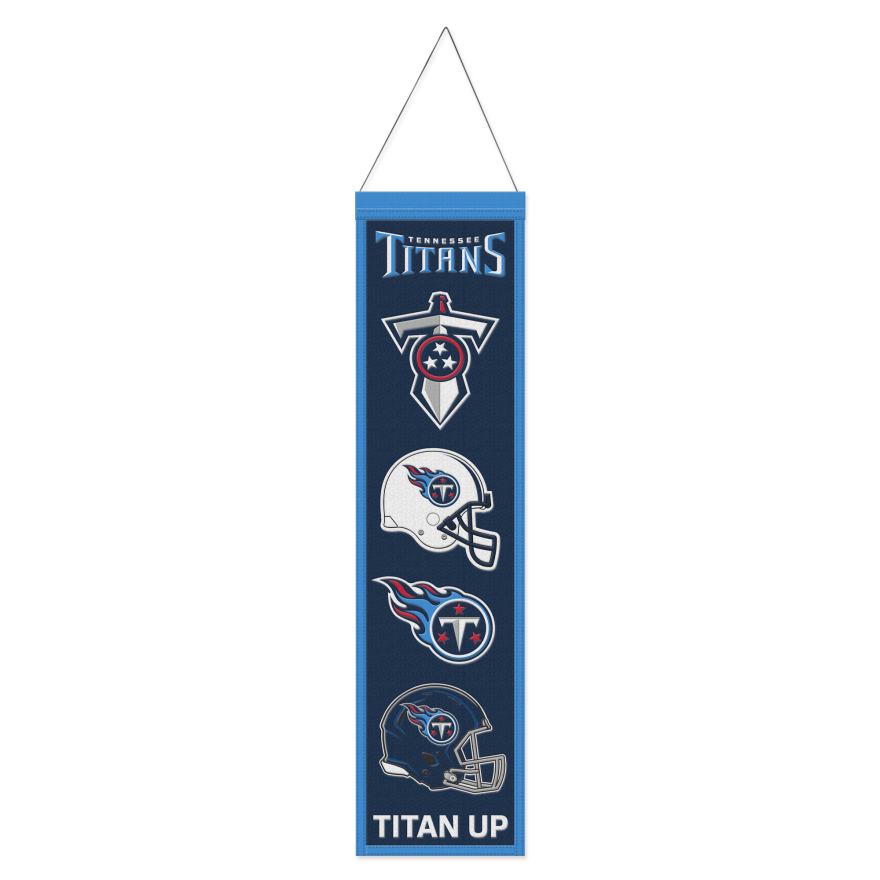 Titans Evolution Banner Pro Football Hall of Fame