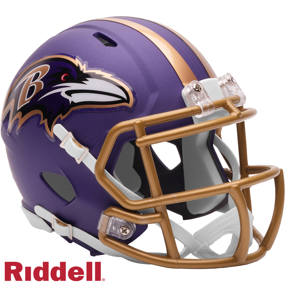 Ravens 2026 NFL On-Field Alternate #1 (Purple Rising) Speed Mini Helmet