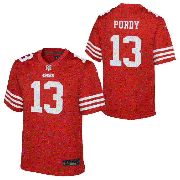 49ers Brock Purdy Youth Nike Game Jersey