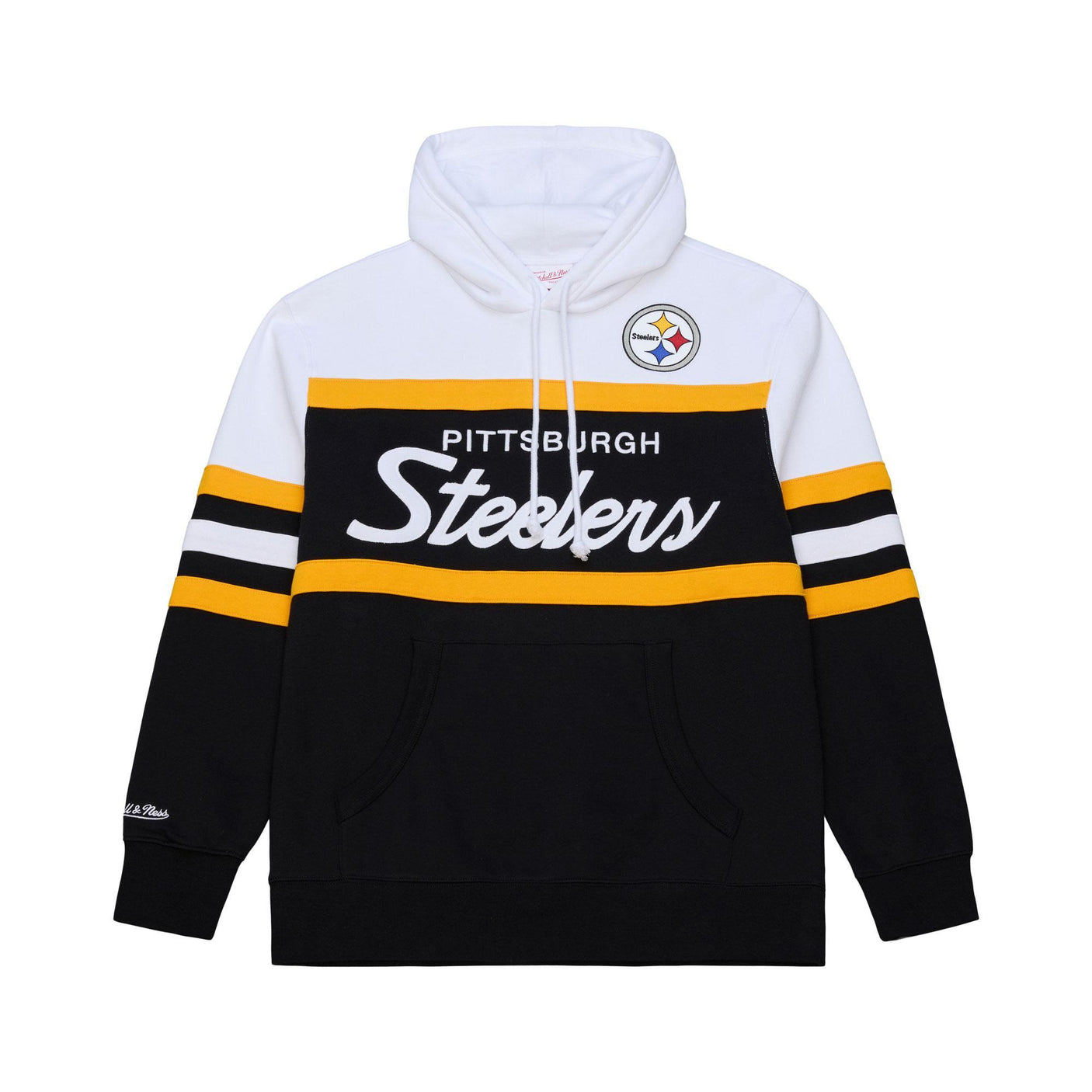 Steelers 2026 Mitchell & Ness Men's NFL Head Coach Hoodie (10301144138004)