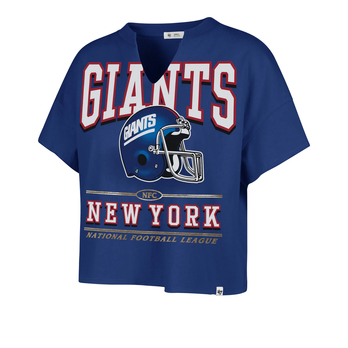Giants 2025 '47 Brand Women's Elation Oversized Notch T-Shirt