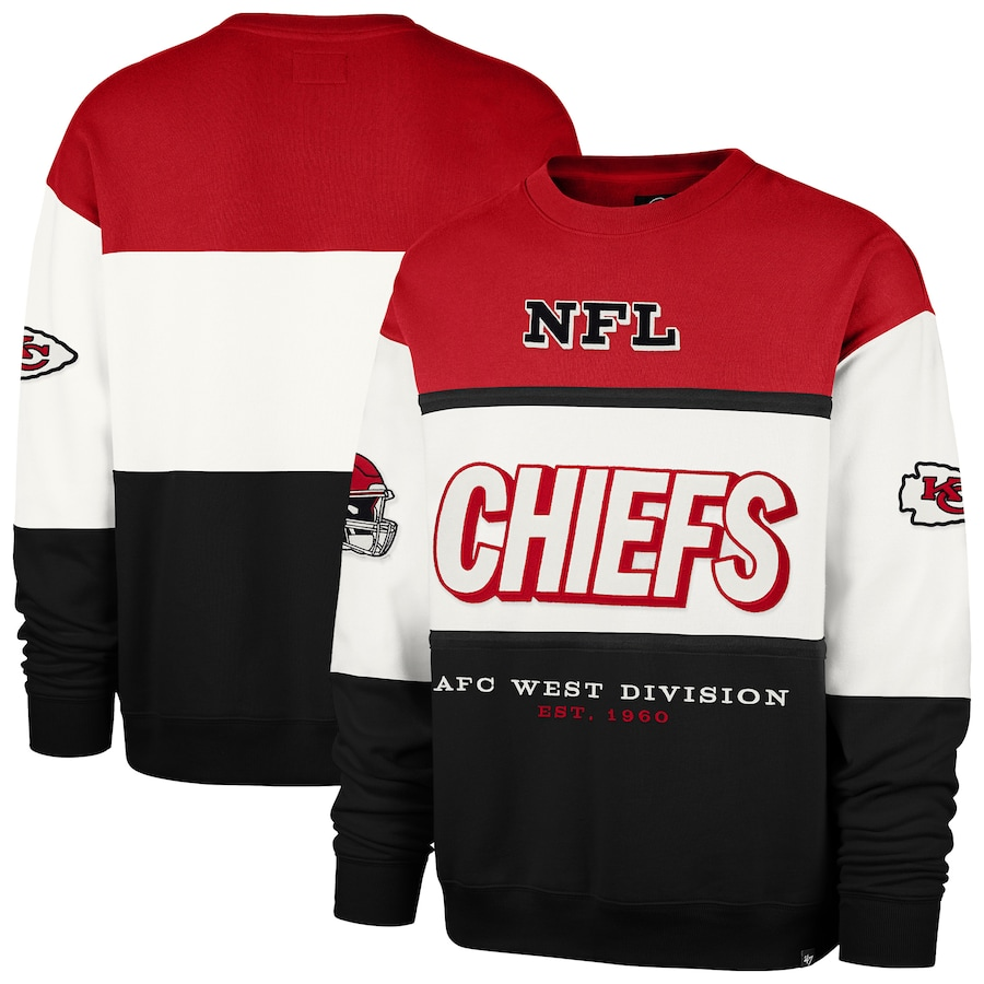 Chiefs 2025 '47 Brand Men's Breeze By Maximalist Crewneck