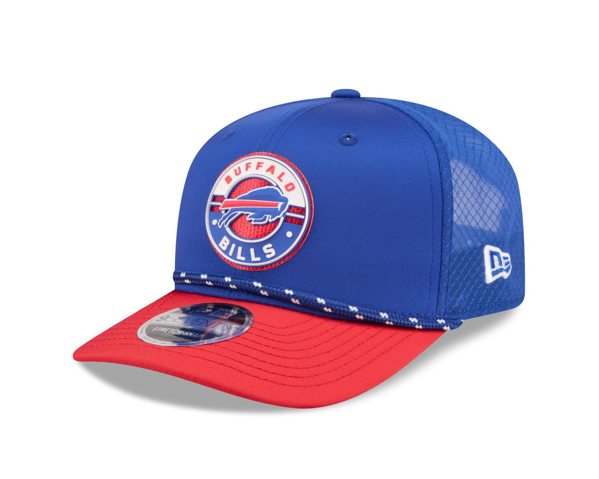 Bills 2026 New Era Men's 9SEVENTY Stretch Snap Two-Tone Hat Pro Football Hall of Fame