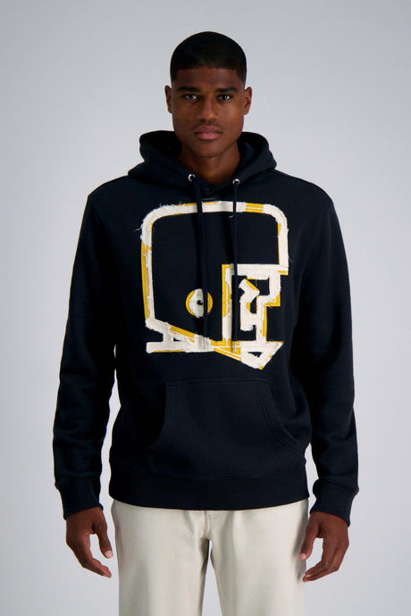 Pro Football Hall of Fame X Haggar - Black Graphic Helmet Pullover Sweatshirt