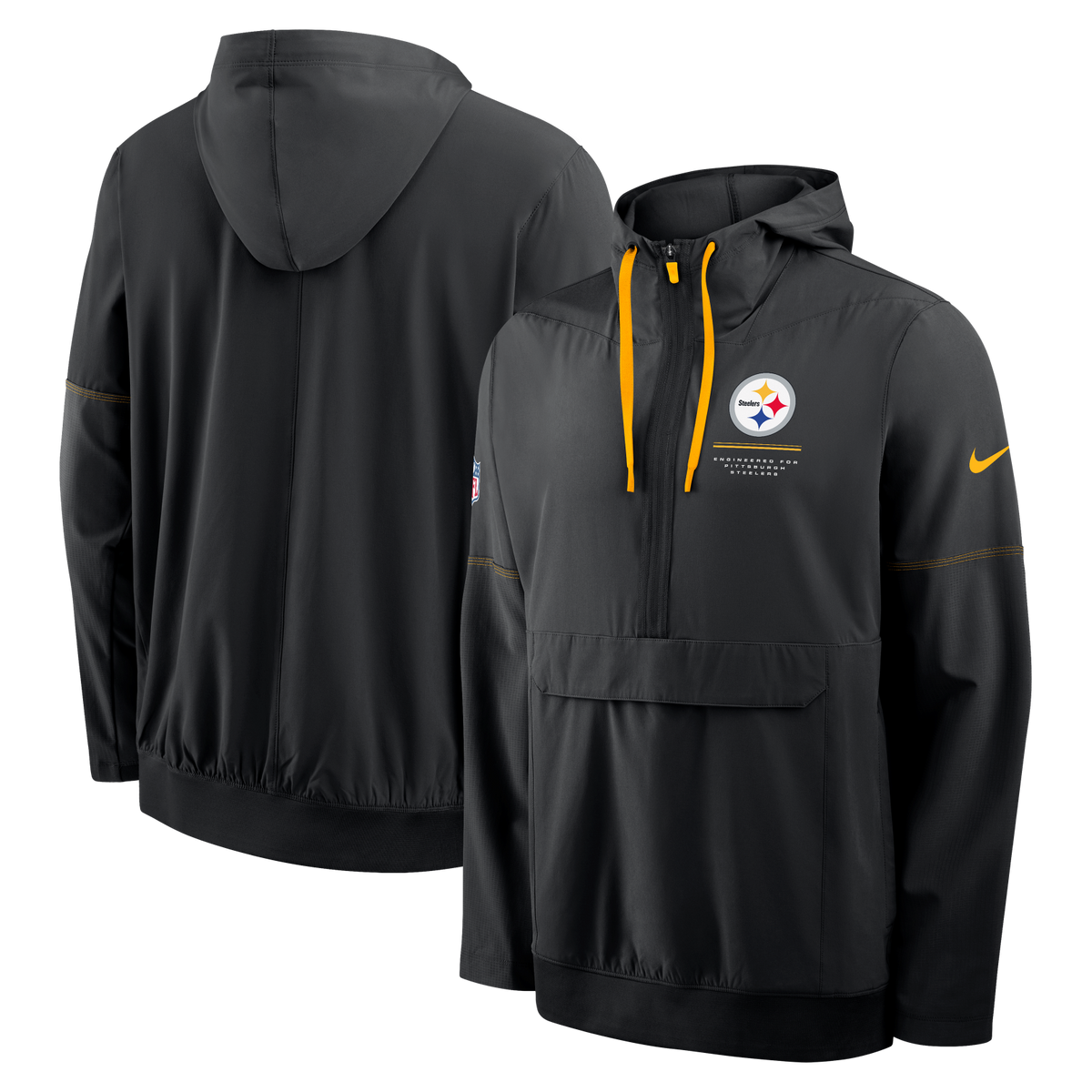 Steelers 2026 Nike Men's Anorak Long Sleeve Jacket Pro Football Hall of Fame