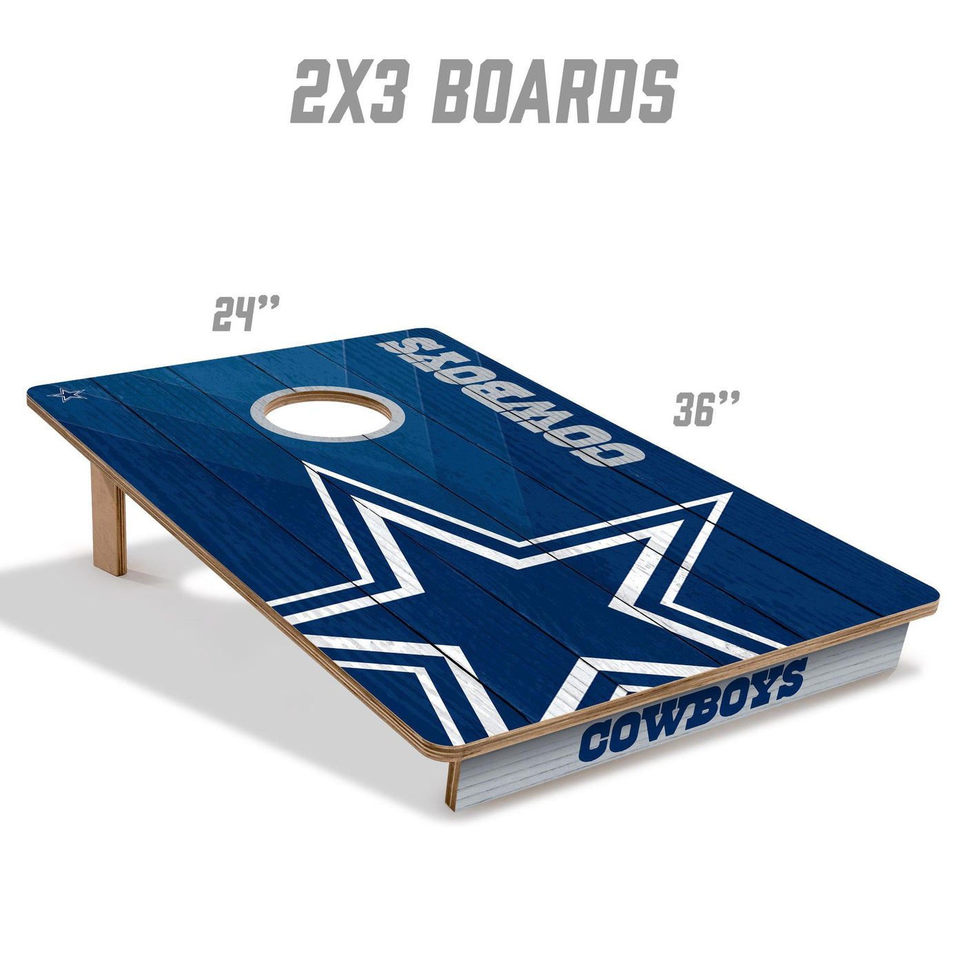 Cowboys 2’ x 3’ Cornhole Game