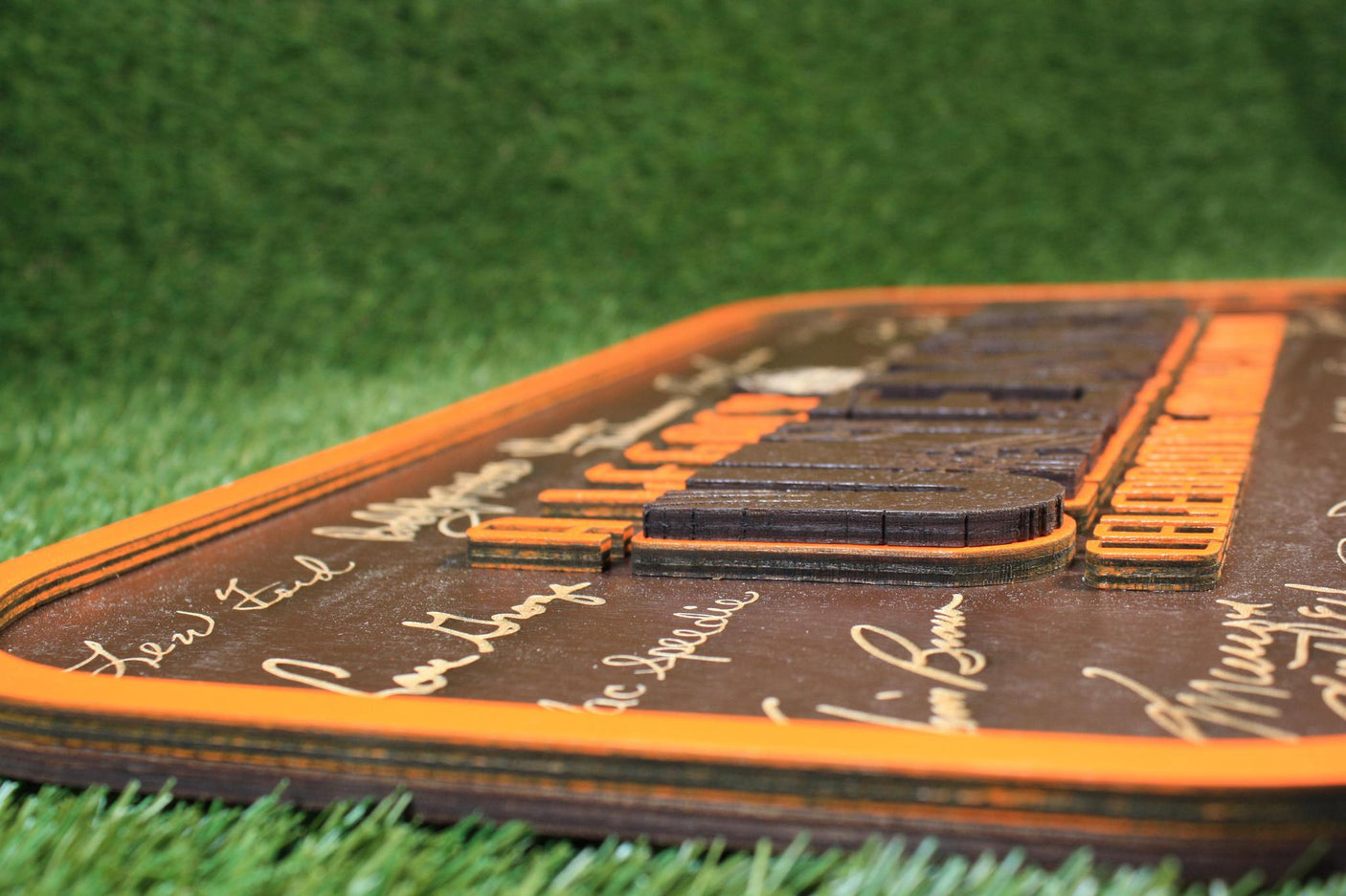 Browns Unleashed Wood Sign