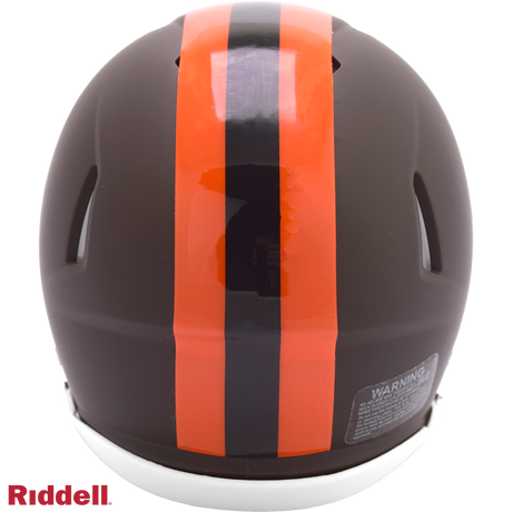 Browns 2025 NFL On-Field Alternate Speed Mini Helmet