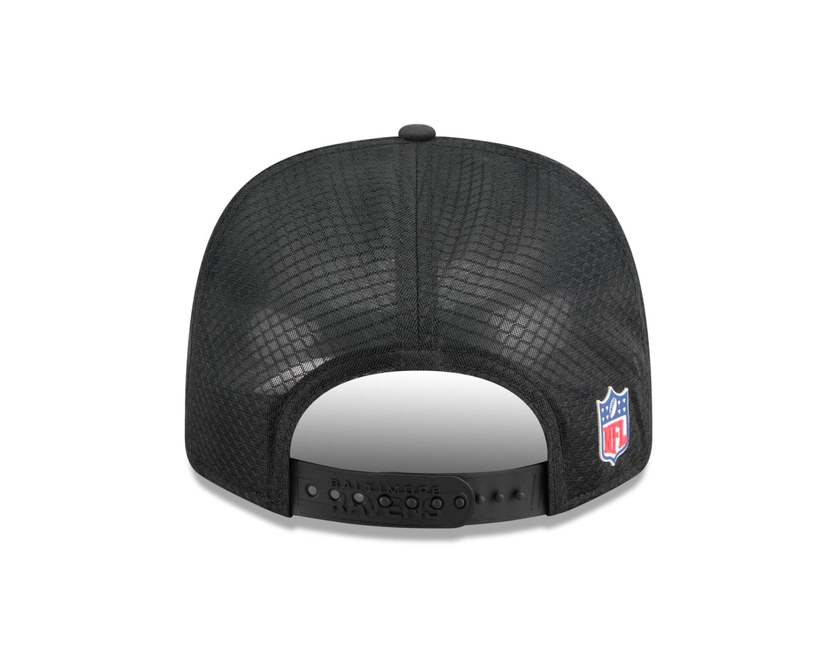Ravens 2025 New Era Men's 9SEVENTY Sideline Hat Pro Football Hall of Fame