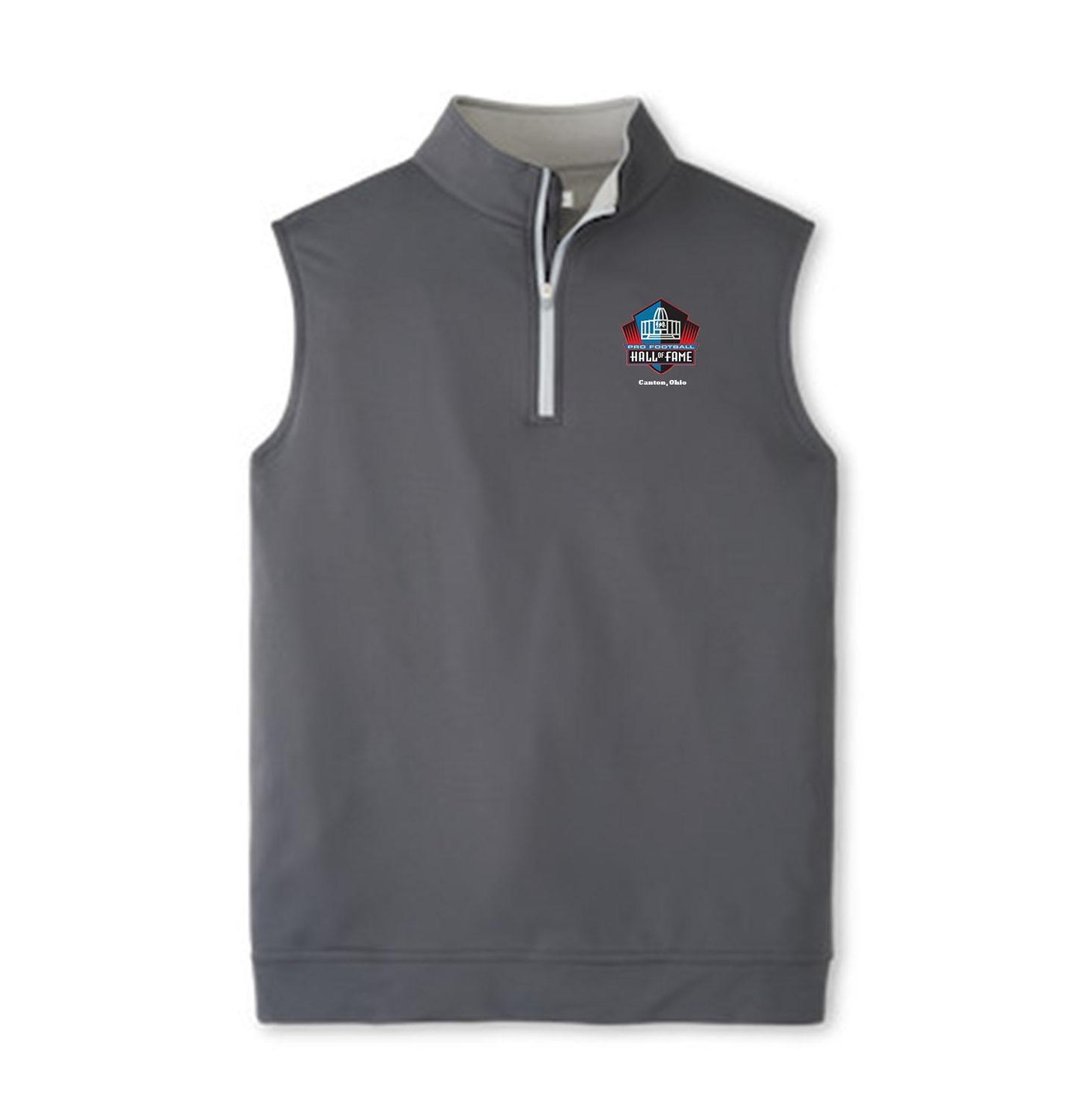 Hall of Fame Peter Millar Men's Iron Galway Performance 1/4 Zip Vest