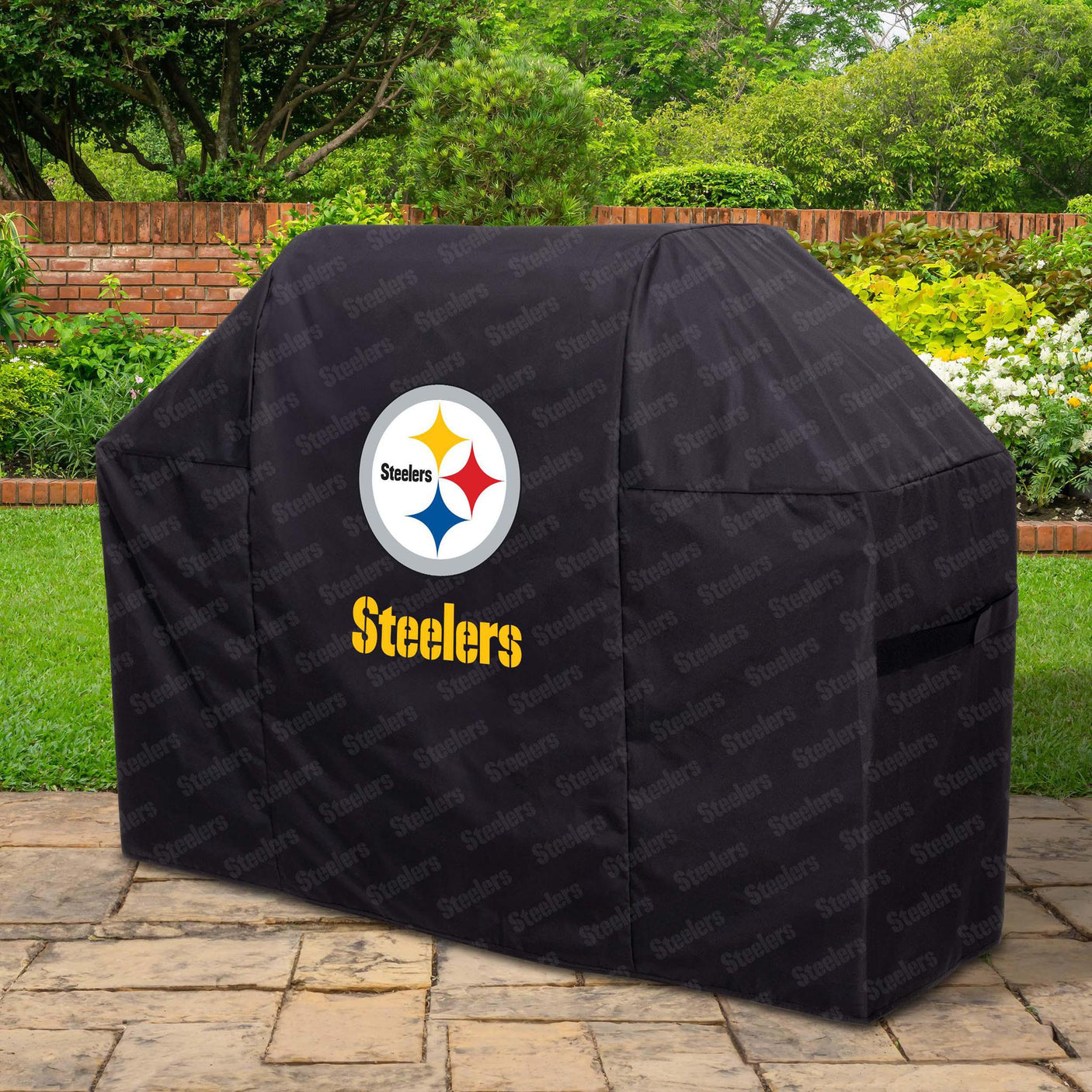 Steelers Heavy Duty Grill Cover