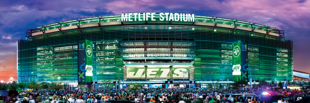 Jets 1000pc Panoramic Puzzle - Stadium View