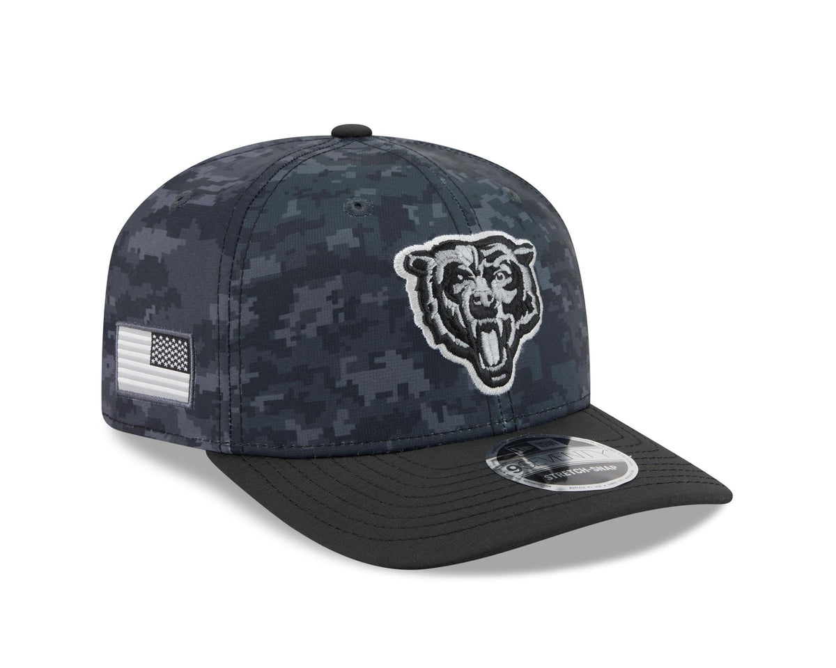 Bears 2026 New Era Men's 9SEVENTY Salute to Service Hat Pro Football Hall of Fame