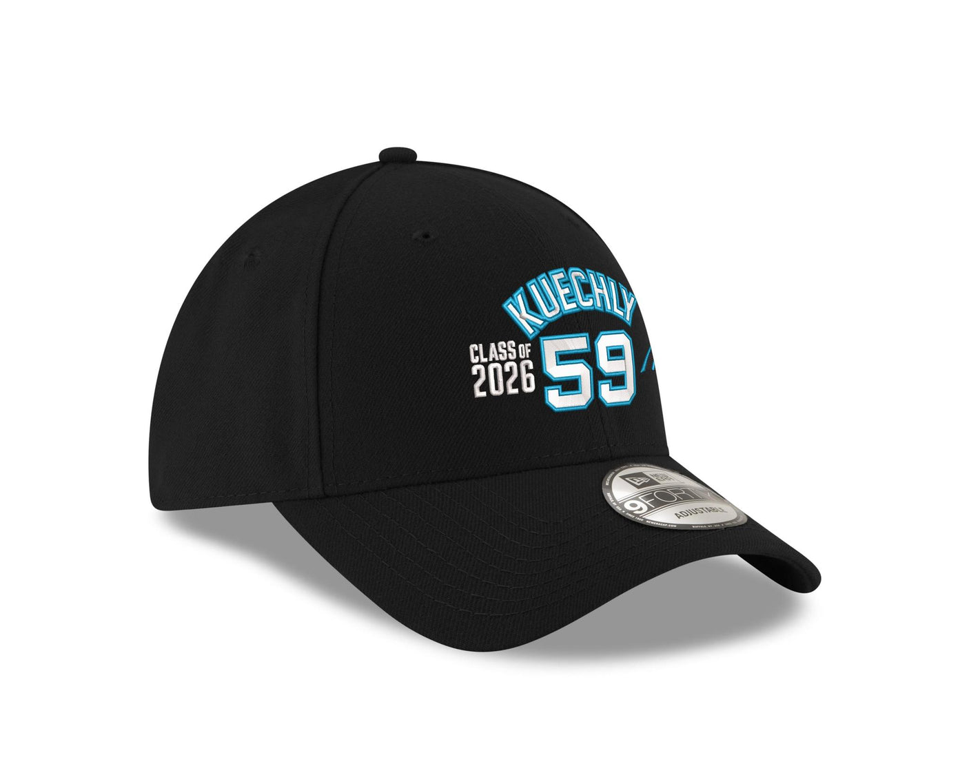 Luke Kuechly Panthers Class of 2026 New Era 9FORTY Name and Number Hat