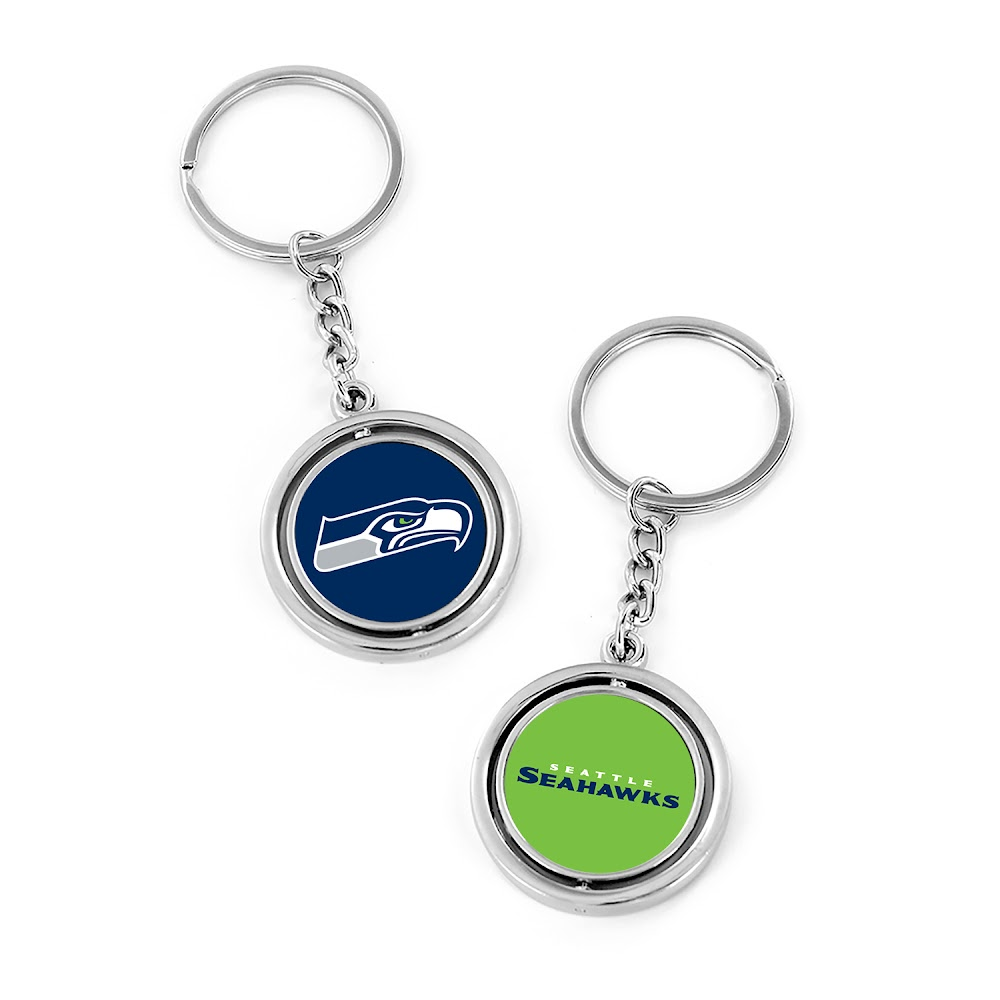 Seahawks Spinning Keychain