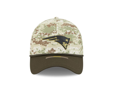 Patriots 2025 New Era Men's 39THIRTY Salute to Service Hat