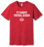 Hall of Fame It's Always Football Season T-Shirt