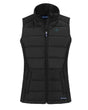Panthers Cutter and Buck Women's Evoke Eco Hybrid Vest