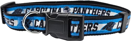 Panthers Pets First Satin Dog Collar Pro Football Hall of Fame
