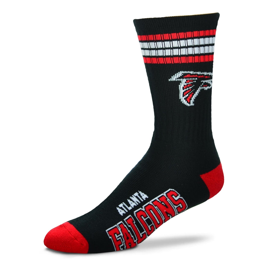 Falcons 4 Stripe Deuce Sock