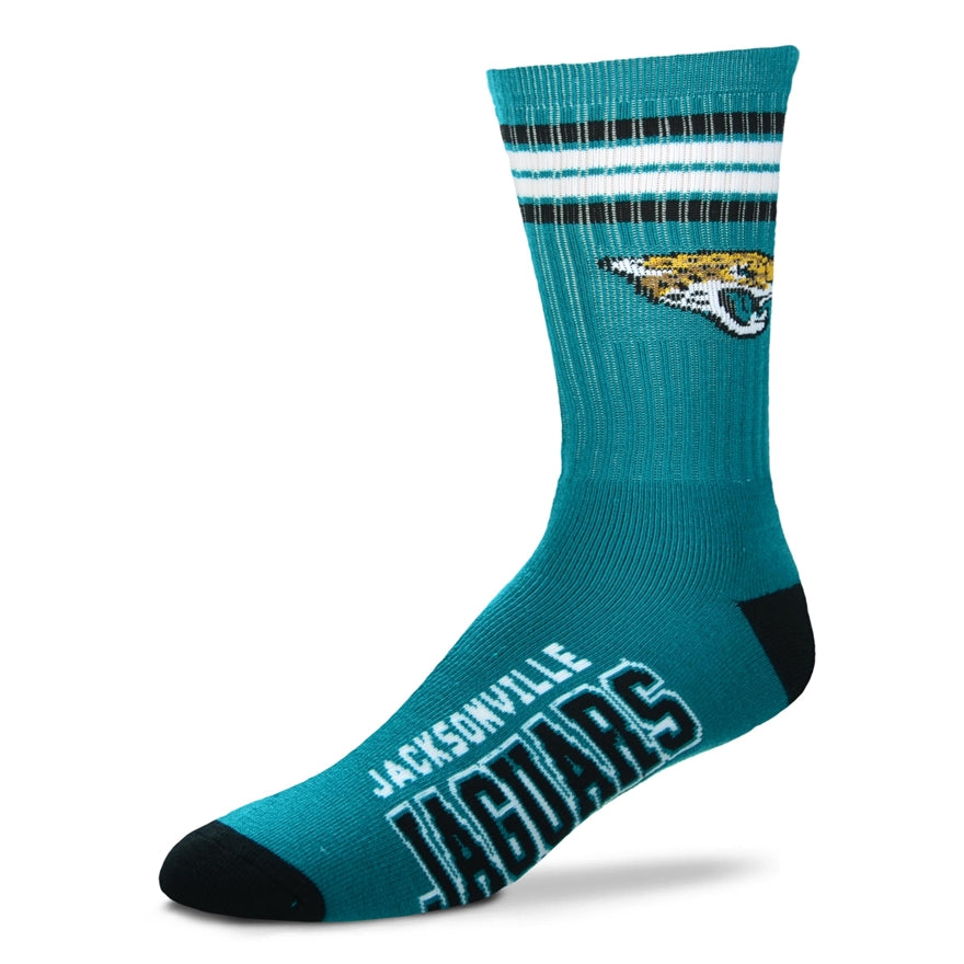 Jaguars 4 Stripe Deuce Sock