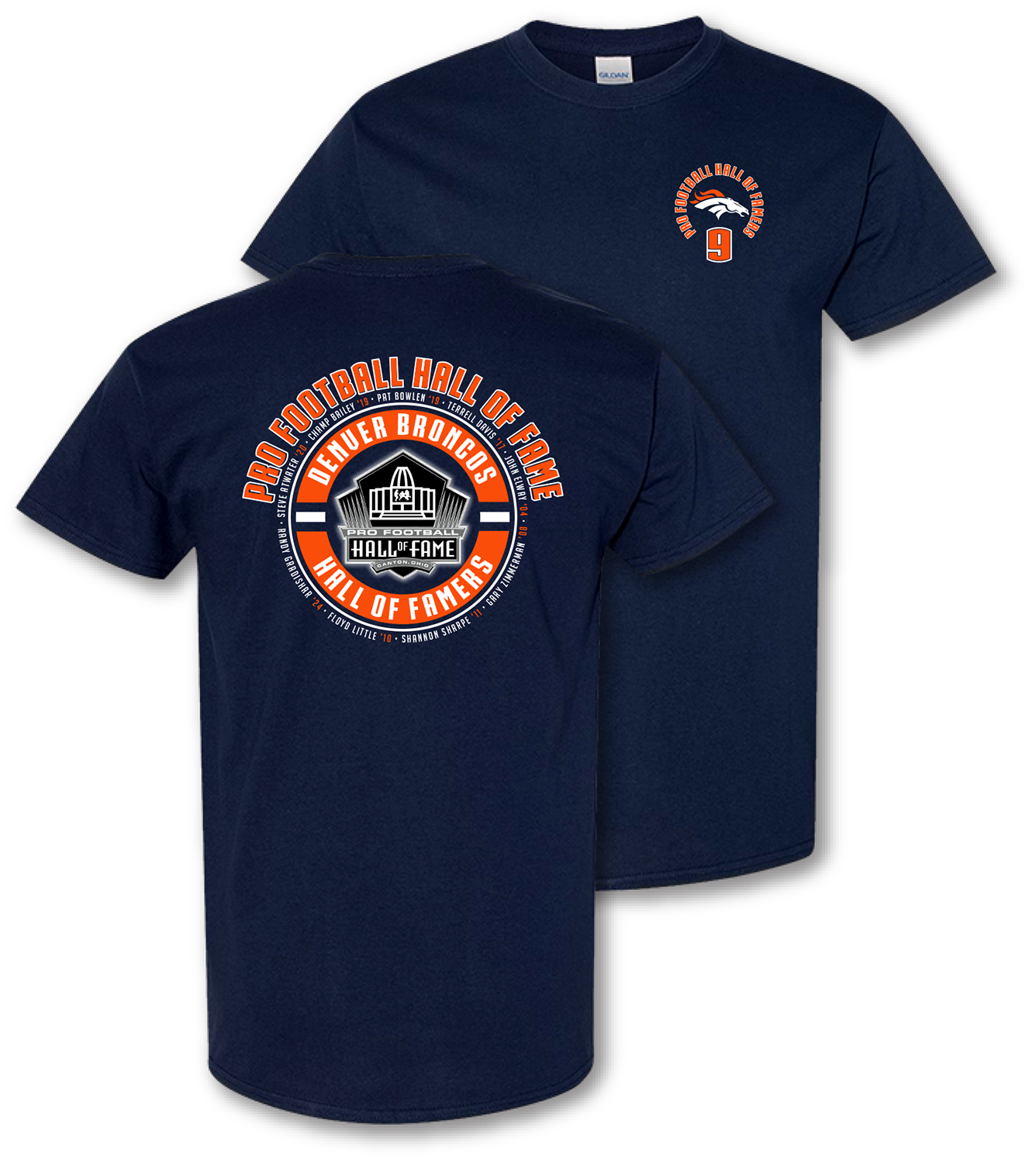 Broncos Hall of Famers T-Shirt