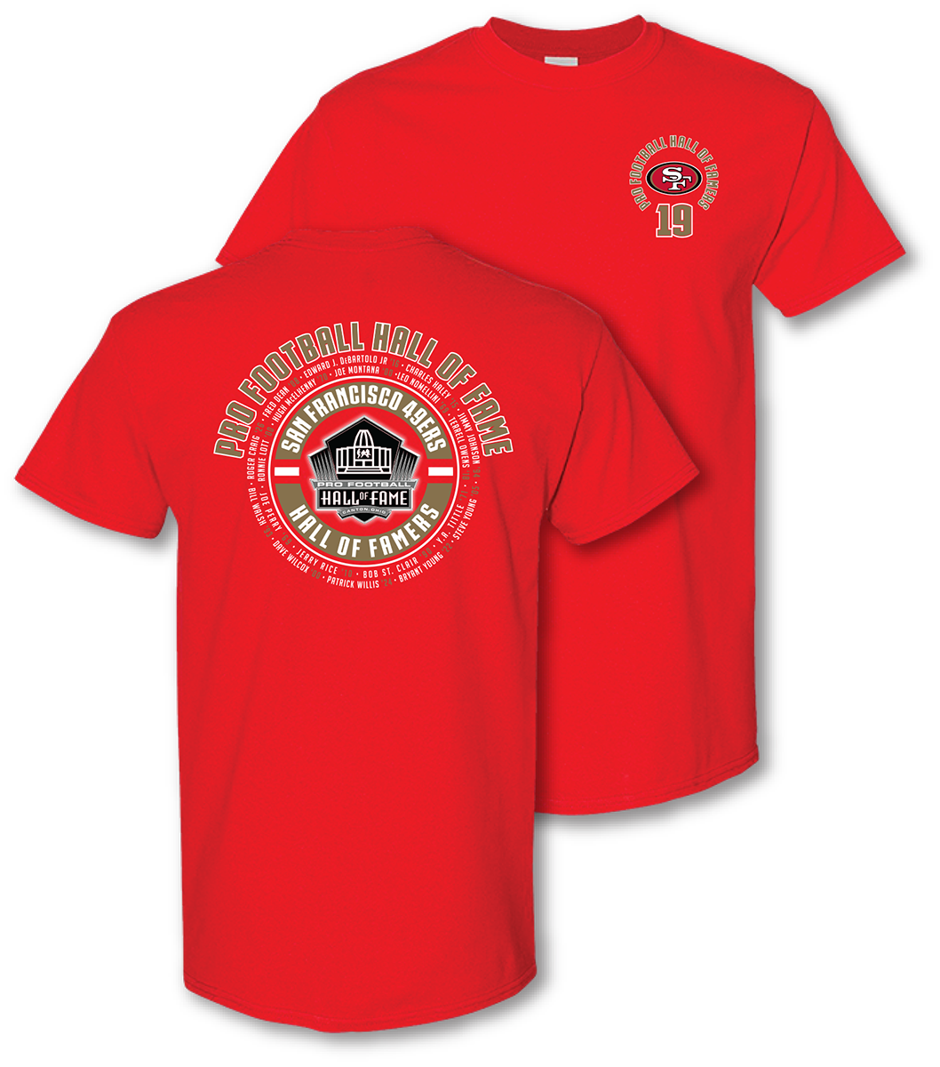 49ers Class of 2026 Hall of Famers T-Shirt